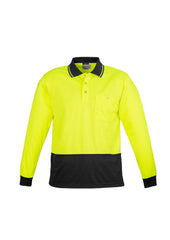 Unisex Hi Vis Basic Long Sleeve Polo - ZH232 - syzmik-2