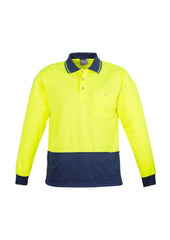 Unisex Hi Vis Basic Long Sleeve Polo - ZH232 - syzmik-4