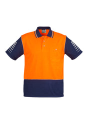 Mens Hi Vis Zone Short Sleeve Polo - ZH236 - syzmik-2