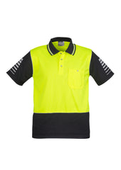 Mens Hi Vis Zone Short Sleeve Polo - ZH236 - syzmik-0