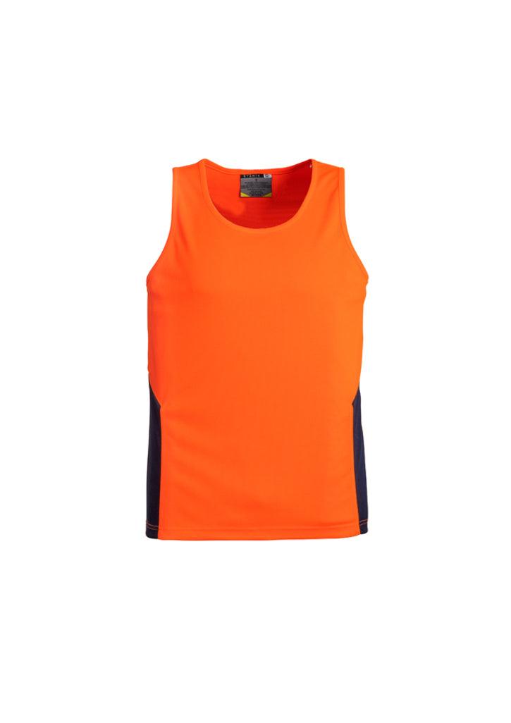 Mens Hi Vis Squad Singlet - ZH239 - syzmik-1