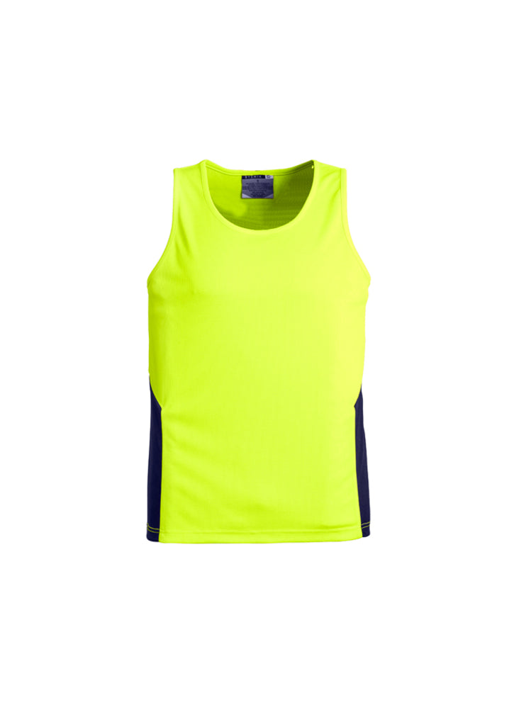 Mens Hi Vis Squad Singlet - ZH239 - syzmik-0