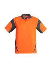 Mens Hi Vis Aztec Short Sleeve Polo - ZH248 - syzmik-2