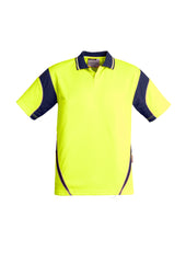 Mens Hi Vis Aztec Short Sleeve Polo - ZH248 - syzmik-0