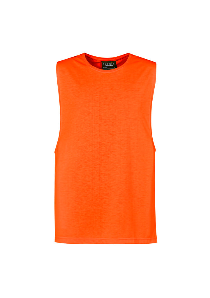 Mens Hi Vis Sleeveless Tee - ZH297 - syzmik-0