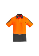 Mens Hi Vis Flux Short Sleeve Polo - ZH315 - syzmik-2