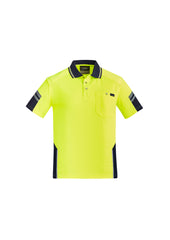 Mens Hi Vis Reinforced Squad Short Sleeve Polo - ZH465 - syzmik-0