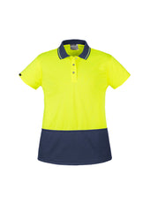 Womens Hi Vis Basic Short Sleeve Polo - ZH731 - syzmik-2