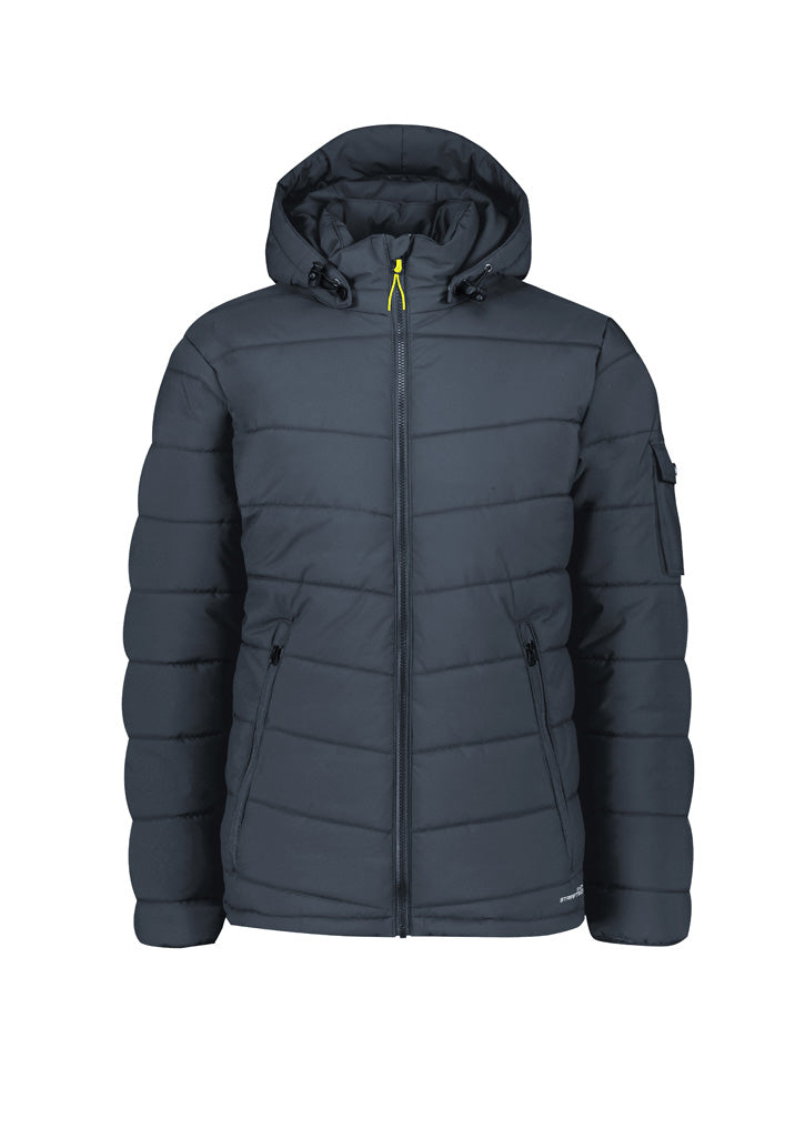 Unisex Streetworx Hooded Puffer Jacket - ZJ240 - syzmik-1