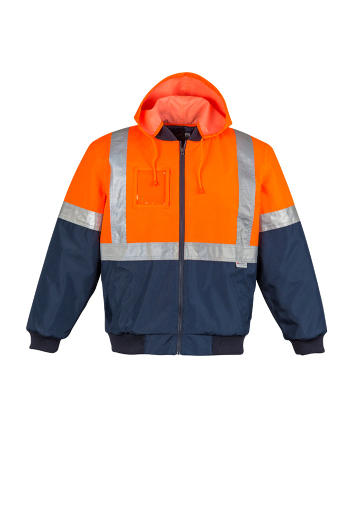 Mens Hi Vis Quilted Flying Jacket - ZJ351 - syzmik-0