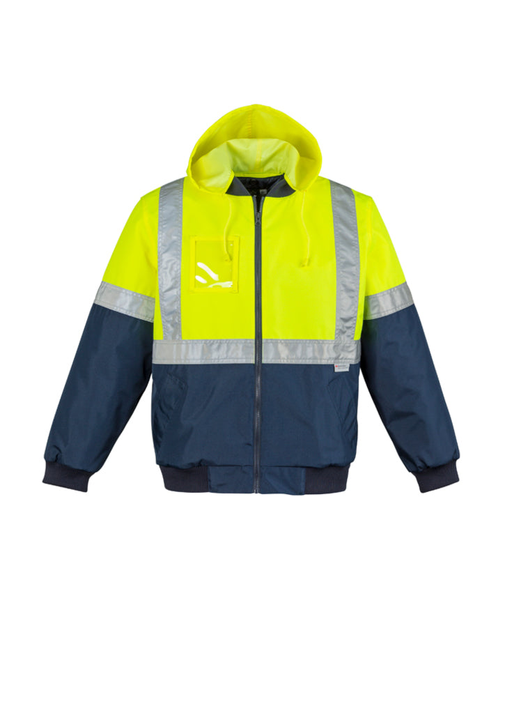 Mens Hi Vis Quilted Flying Jacket - ZJ351 - syzmik-1