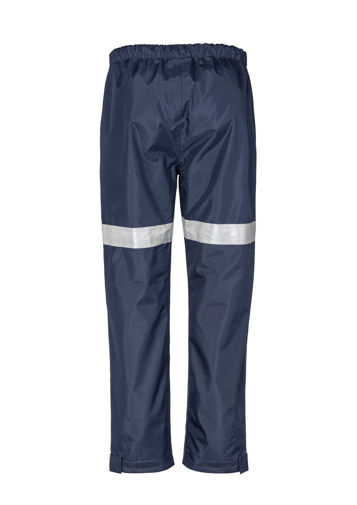Syzmik ZJ352 Mens Hi Vis Taped Storm Pant in Navy - back view