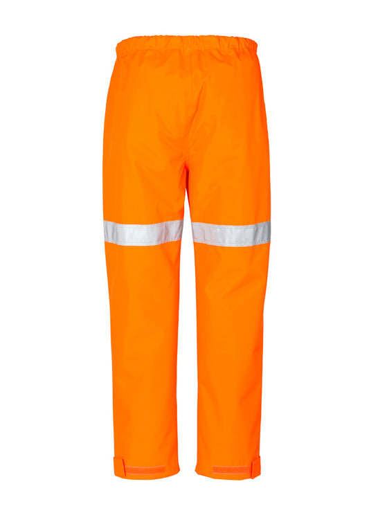 Syzmik ZJ352 Mens Hi Vis Taped Storm Pant in Orange - back view