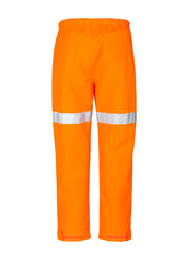 Syzmik ZJ352 Mens Hi Vis Taped Storm Pant in Orange - back view