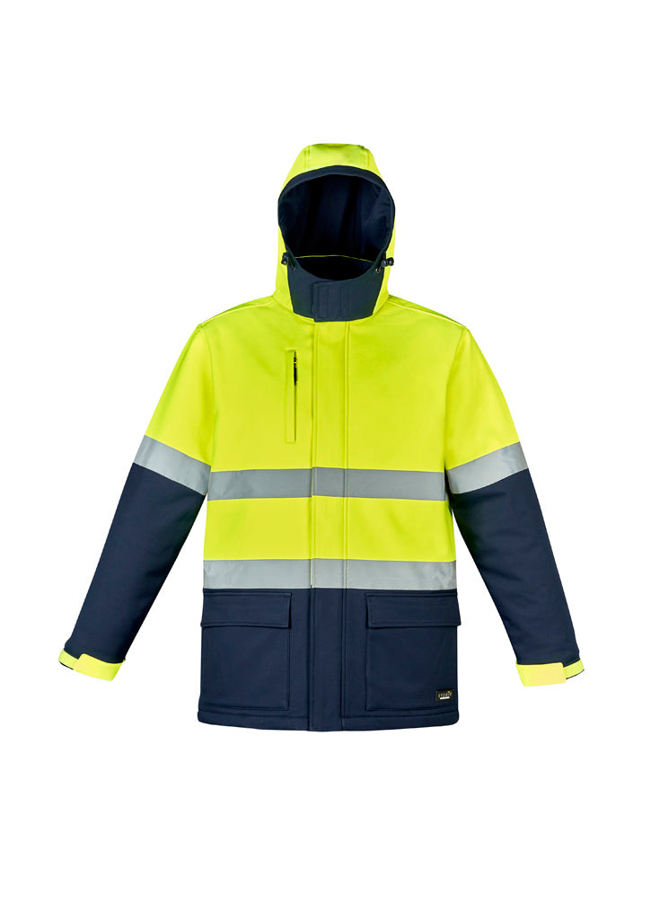 Unisex Hi Vis Antarctic Softshell Jacket - ZJ553 - syzmik-0