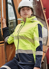 Womens Streetworx 2 In 1 Stretch Softshell Jacket - ZJ753 - syzmik-1