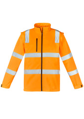 Unisex Hi Vis VIC Rail 2 In 1 Softshell Jacket - ZJ780 - syzmik-0