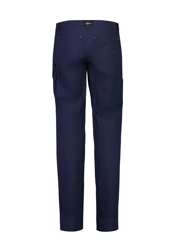 Syzmik ZP180 Mens Lightweight Outdoor Pant in Navy - back view