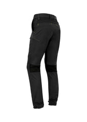 Syzmik ZP340 Mens Streetworx Stretch Pant - Cuffed in Charcoal - back view
