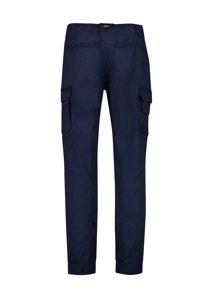 Syzmik ZP420 Mens Streetworx Heritage Pant - Cuffed in Navy - back view