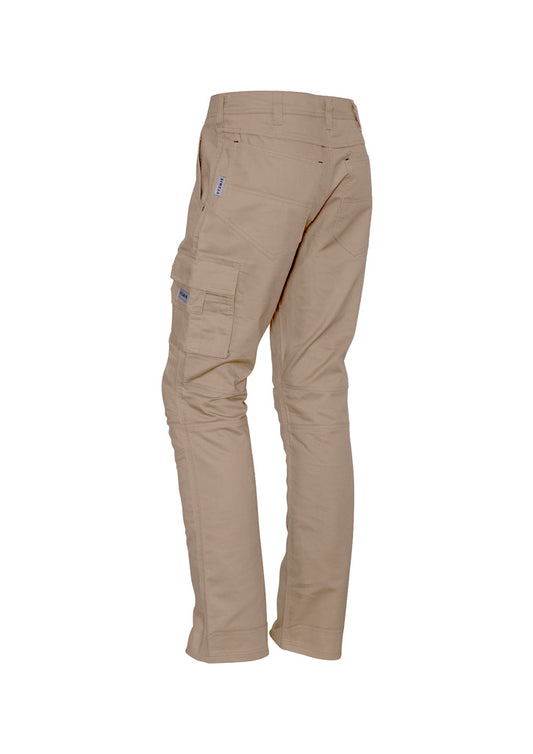 Syzmik ZP504 Mens Rugged Cooling Cargo Pant (Regular) in Khaki - back view