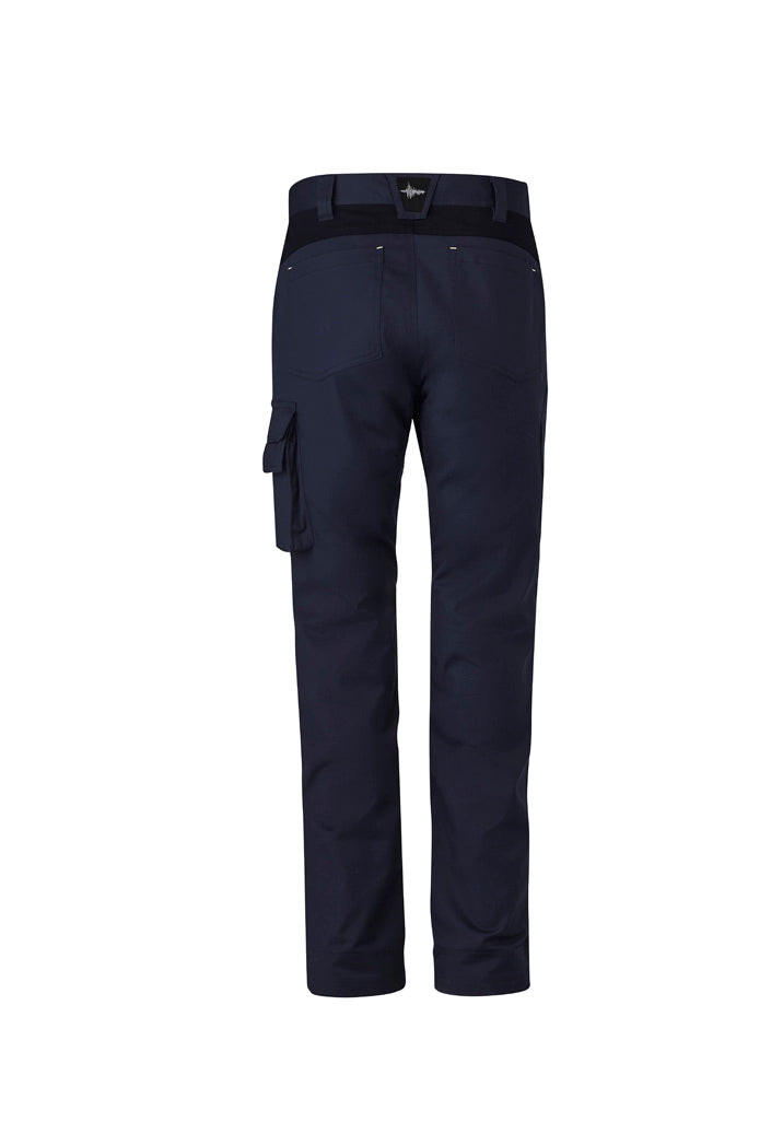 Syzmik ZP550 Mens Streetworx Tough Pant in Navy - back view
