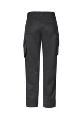 Syzmik ZP604 Mens Rugged Cooling Stretch Pant in Charcoal - back view