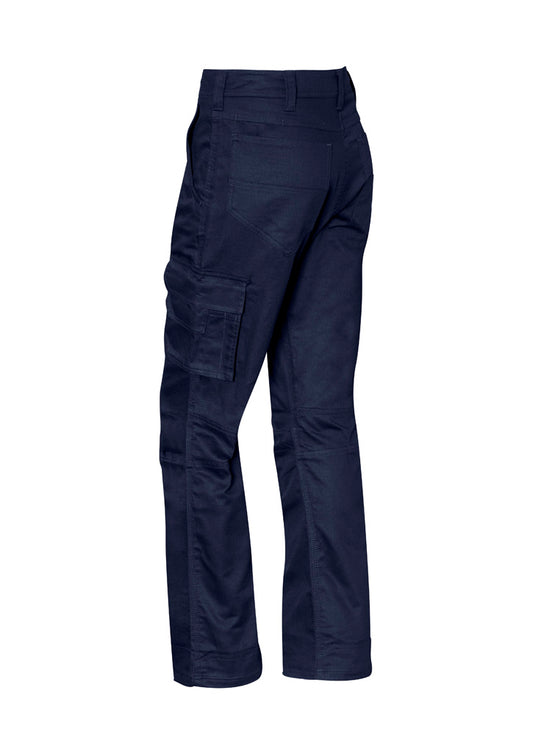 Syzmik ZP704 Womens Rugged Cooling Cargo Pant in Navy - back view