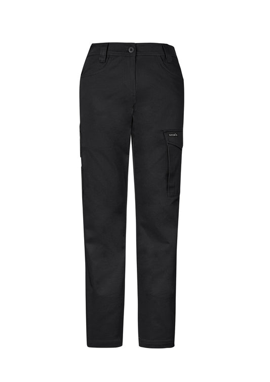 Womens Essential Basic Stretch Cargo Pant - ZP730 - syzmik-1