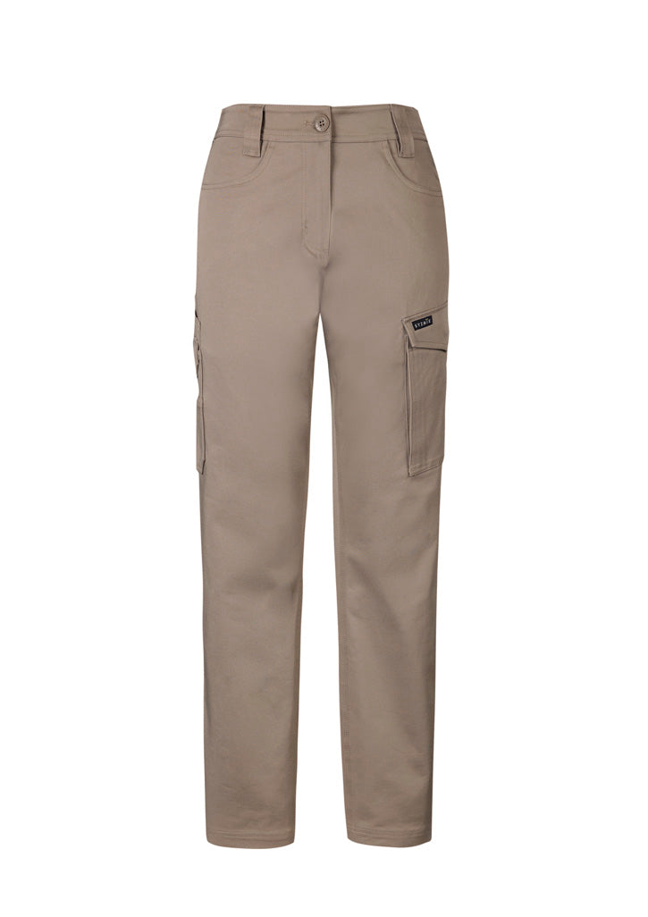 Womens Essential Basic Stretch Cargo Pant - ZP730 - syzmik-2