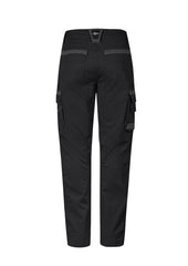 Syzmik ZP820 Mens Streetworx Heritage Pant in Black - back view
