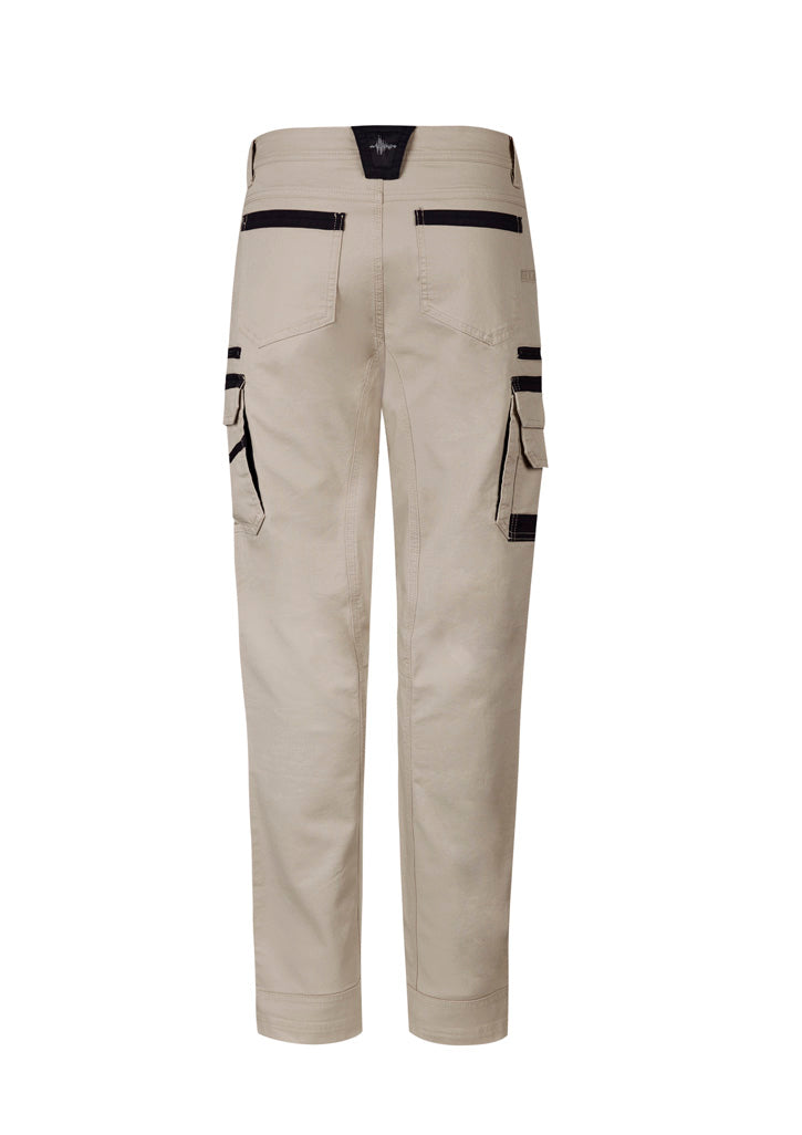 Syzmik ZP820 Mens Streetworx Heritage Pant in Stone - back view