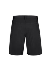 Syzmik ZS180 Mens Lightweight Outdoor Short in Black - back view