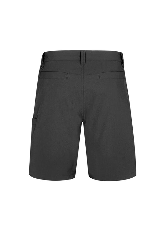 Syzmik ZS180 Mens Lightweight Outdoor Short in Charcoal - back view