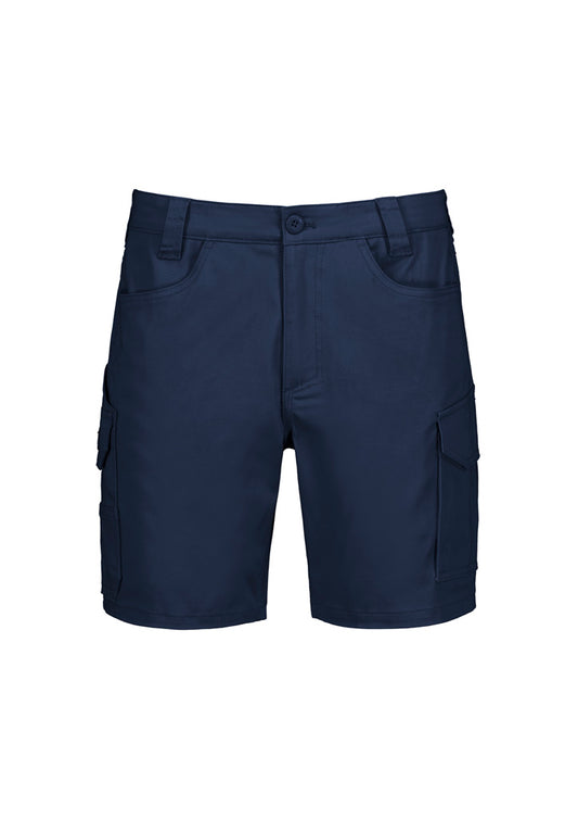 Syzmik ZS235 Mens Essential Stretch Cargo Short in Navy