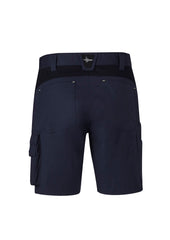 Syzmik ZS550 Mens Streetworx Tough Short in Navy - back view