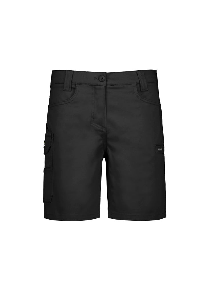 Womens Essential Stretch Cargo Short - ZS735 - syzmik-0