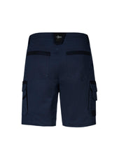 Syzmik ZS822 Mens Streetworx Heritage Short in Navy - back view