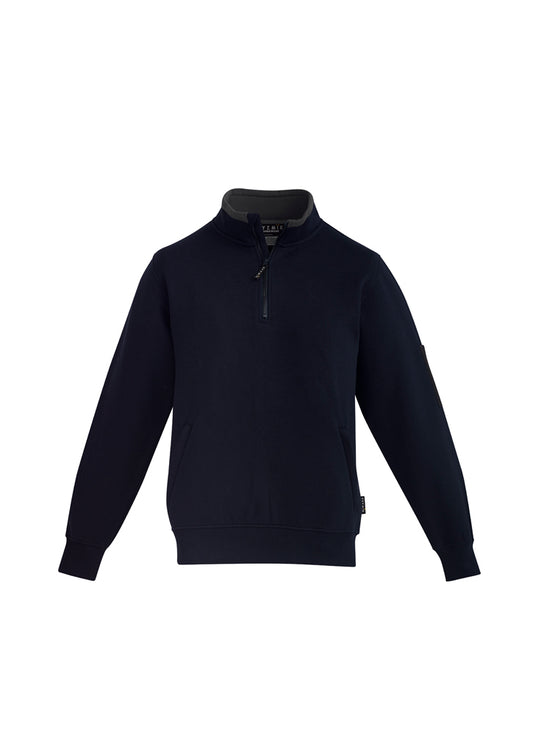 Unisex 1/4 Zip Brushed Fleece Pullover - ZT366 - syzmik-0