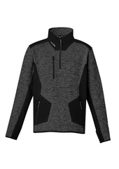 Unisex Streetworx Reinforced Knit 1/2 Zip Pullover - ZT380 - syzmik-2