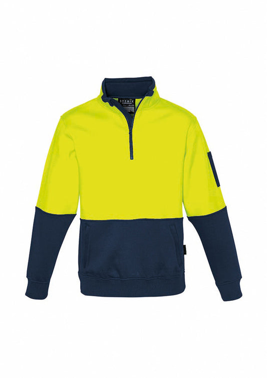 Unisex Hi Vis 1/2 Zip Pullover - ZT476 - syzmik-1