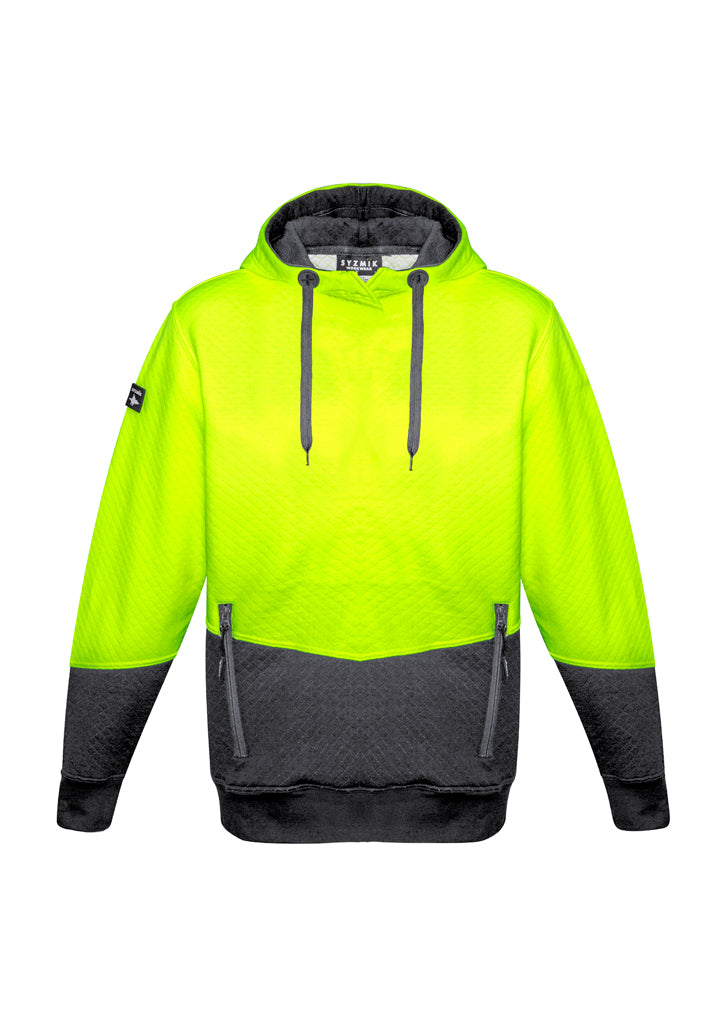 Unisex Hi Vis Textured Jacquard Hoodie - ZT477 - syzmik-0