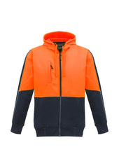 Unisex Hi Vis Full Zip Hoodie - ZT485 - syzmik-1