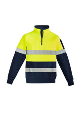 Unisex Hi Vis 1/4 Zip Pullover - Hoop Taped - ZT567 - syzmik-1