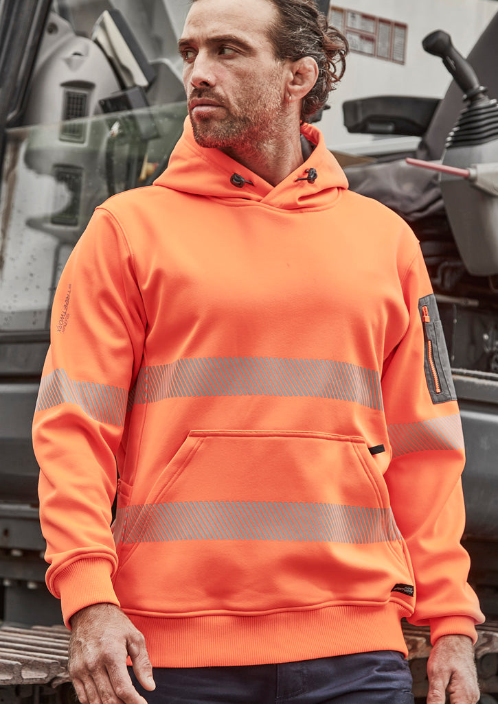 Unisex Streetworx Segmented Tape Water Resistant Hoodie - ZT867 - syzmik-1
