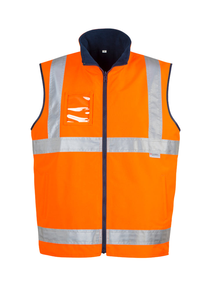 Mens Hi Vis Lightweight Waterproof Vest - ZV358 - syzmik-0