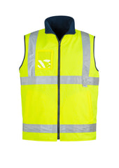 Mens Hi Vis Lightweight Waterproof Vest - ZV358 - syzmik-1