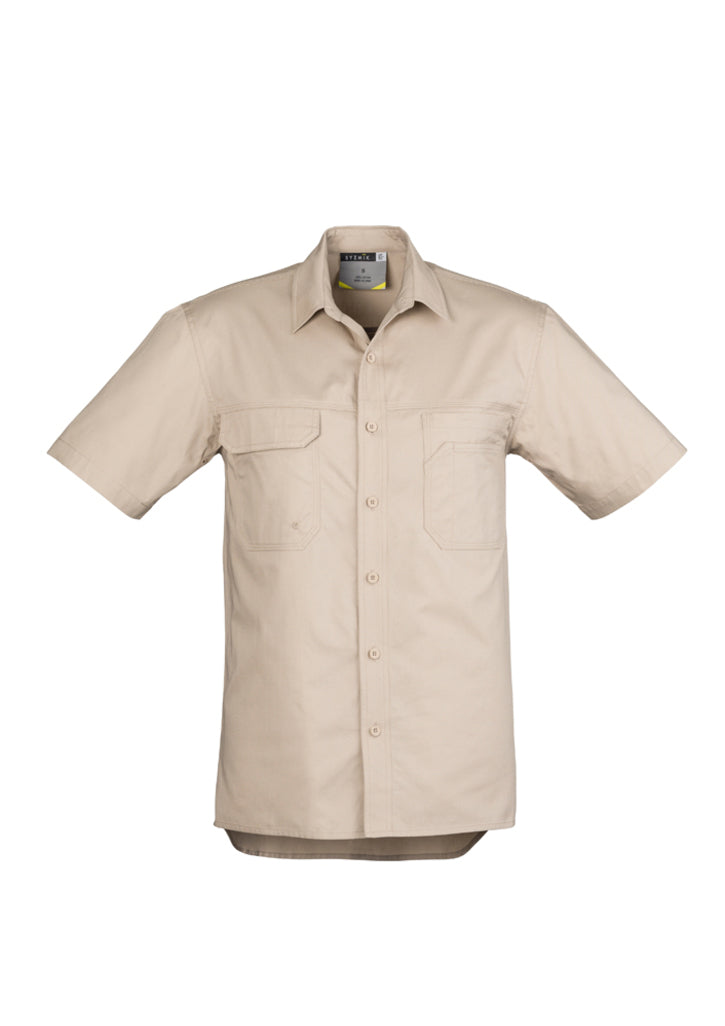 Mens Lightweight Tradie Short Sleeve Shirt - ZW120 - syzmik-2