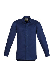 Mens Lightweight Tradie Long Sleeve Shirt - ZW121 - syzmik-1