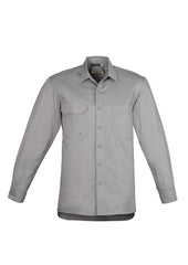 Mens Lightweight Tradie Long Sleeve Shirt - ZW121 - syzmik-3